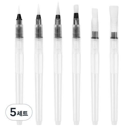 시토닉 워터 브러쉬 6종 세트, 5세트