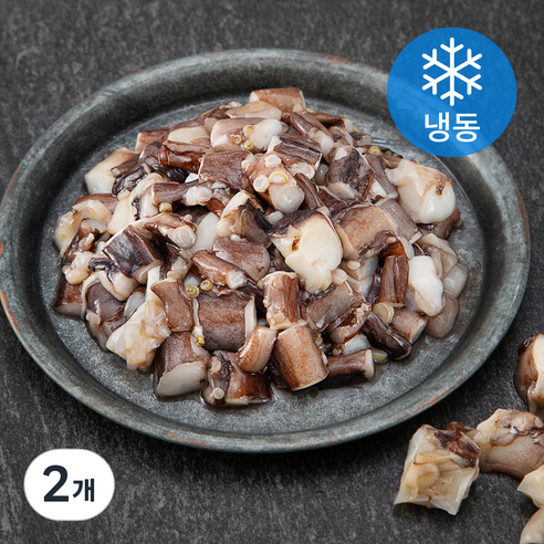 알찬해 손질 통통 오징어다리 (냉동), 1kg, 2개