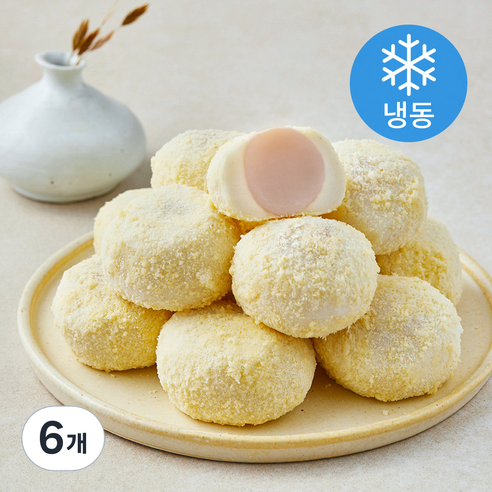 착한떡 카스테라인절미 (냉동), 60g, 6개, 10개입