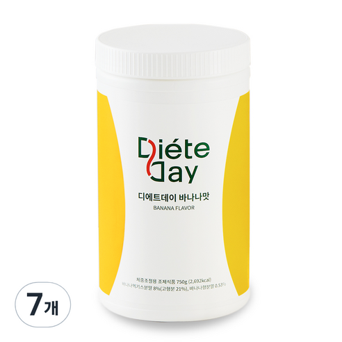 디에트데이 다이어트 단백질 쉐이크 바나나맛 750g, 7개