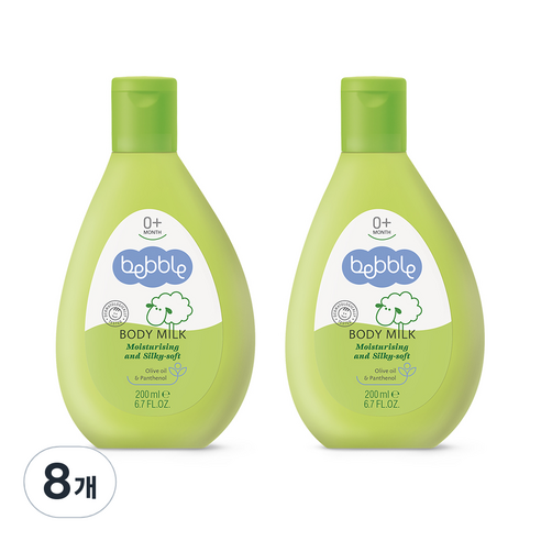 베블 바디밀크 유아로션, 200ml, 8개