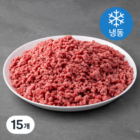 국제식품 호주산 소전각 다짐육 (냉동), 1kg, 15개