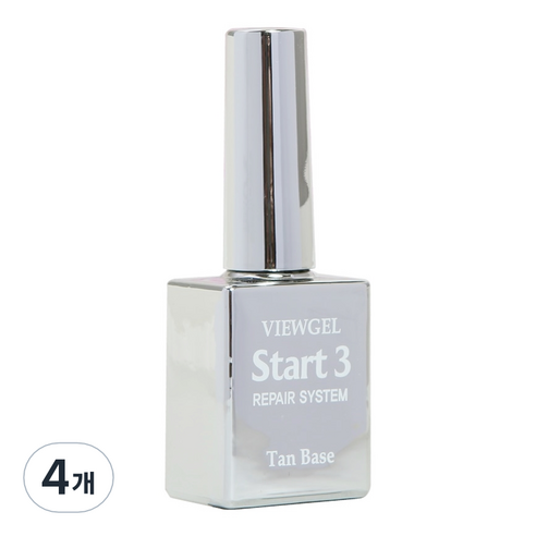 뷰젤 리페어 스타트3 탄 베이스 젤, 4개, 10ml