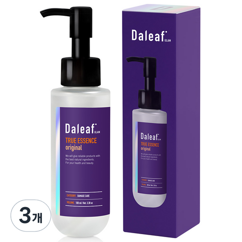 달리프 글램 트루 오리지널 헤어에센스, 100ml, 3개