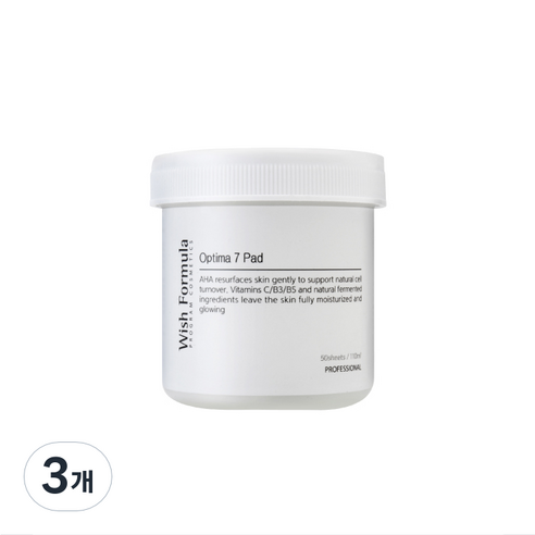 위시포물러 옵티마 7 패드 세안스폰지 110ml, 3개