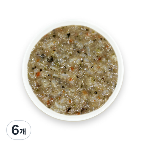 짱죽 유아용 실온 이유식 중기 죽 2, 한우소고기야채죽, 160g, 6개