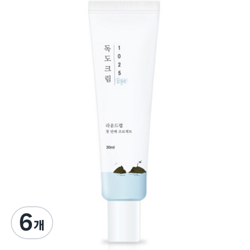 라운드랩 1025 독도 아이크림, 30ml, 6개