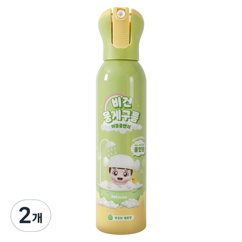 쁘띠누베 유아용 뭉게구름 버블 클렌저 멜론, 250ml, 1개