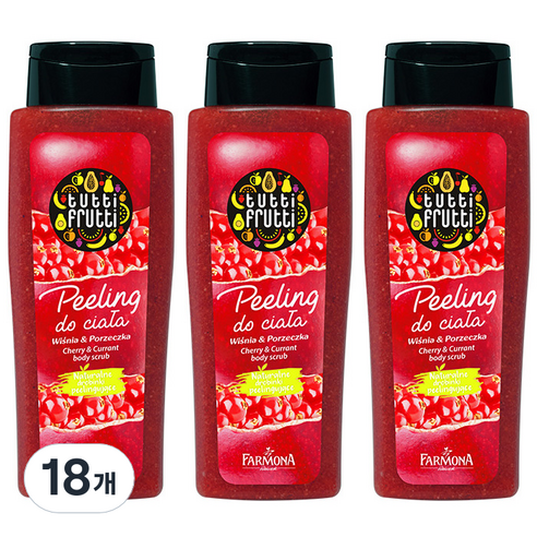 파모나 체리 커런트 크리미 워시 스크럽, 100ml, 18개