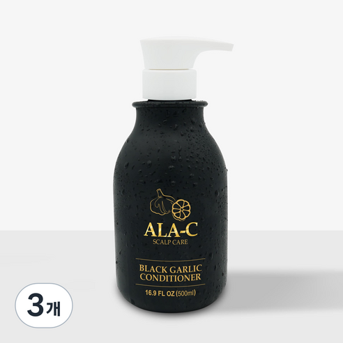 아라씨 흑마늘 컨디셔너, 500ml, 3개