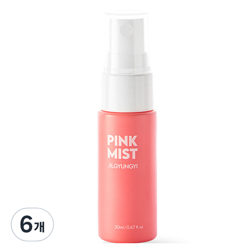 질경이 핑크 자몽 퍼퓸 페미닌 미스트 여성청결제, 20g, 6개