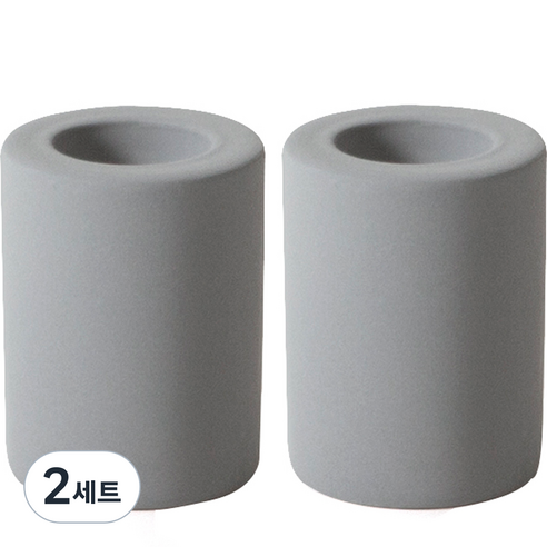 레이지소사이어티 규조토 미니 홀더, 다크그레이, 다크그레이, 2세트