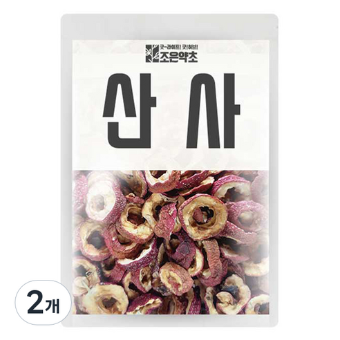 조은약초 산사, 600g, 2개