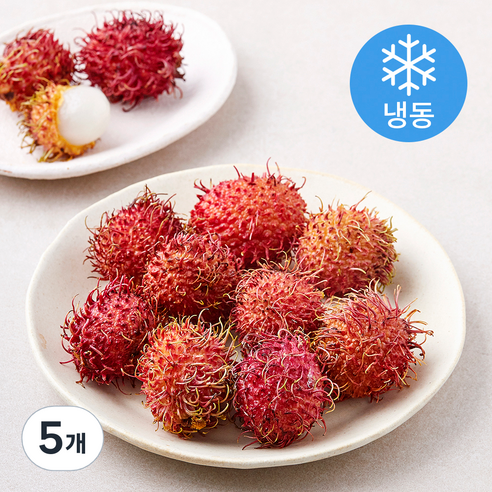 람부탄 (냉동), 5개, 1kg