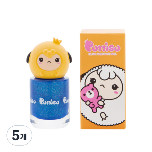 뿌띠슈 블링팡팡 네일, 트윙클블루, 5개