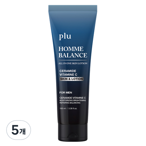 플루 옴므 올인원 밸런스 스킨로션, 100ml, 5개