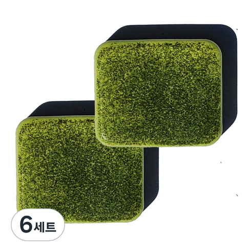 스위트레인 그린티 좁쌀 청소년 트러블 세안 비누 130g 2p + 거품망, 6세트