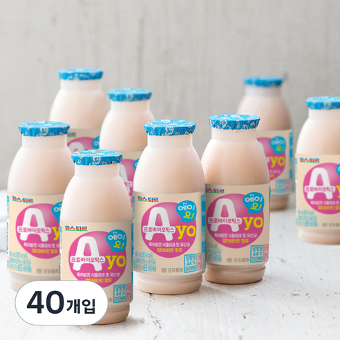 파스퇴르 요구하이 에이요 요구르트, 145ml, 1개입, 40개