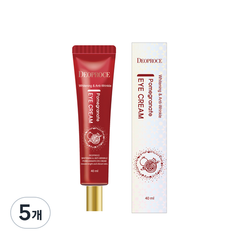 디오프러스 화이트닝 앤 안티링클 석류 아이크림, 40ml, 5개