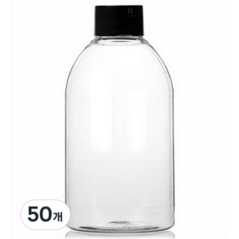 PET 밀폐용기 롱탄, 260ml, 50개