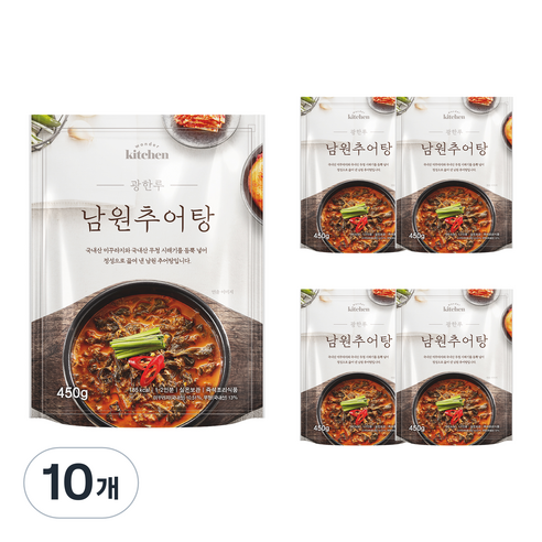 원더키친 광한루 남원추어탕, 450g, 10개