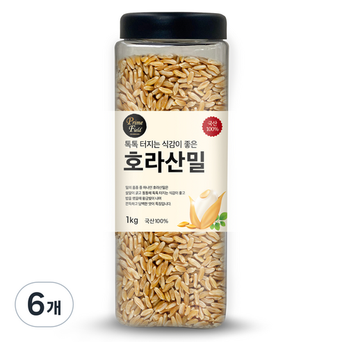 프라임필드 호라산밀, 1kg, 6개