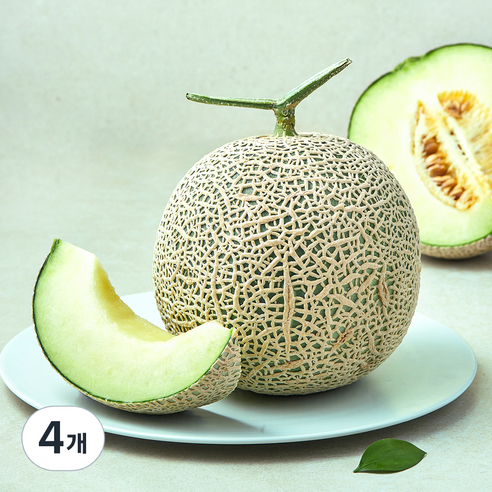 가온누리 머스크 멜론, 4개, 1.6kg