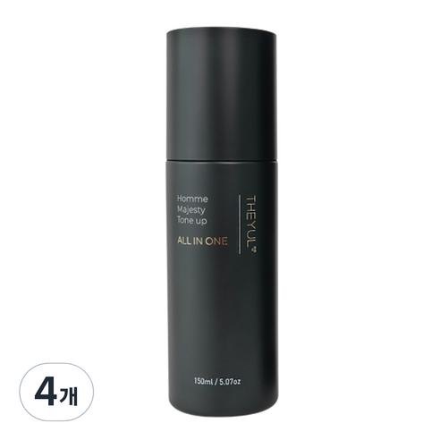더율 옴므 화이트닝 주름개선 시카 진정 올인원, 150ml, 4개
