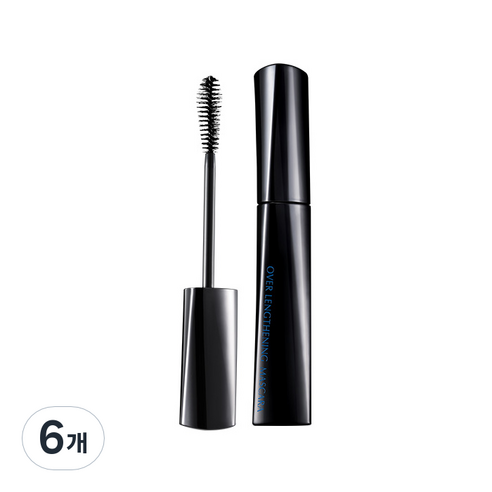 미샤 오버 렝스닝 마스카라 10g, 웨이브래쉬, 6개