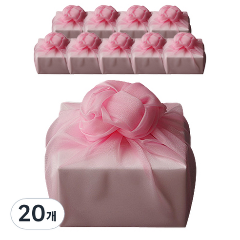 통샵 선물 답례품 포장 크리스탈 보자기 45cm, 810, 20개