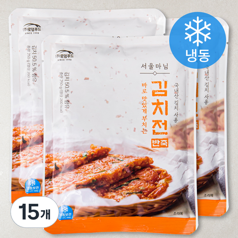 서울마님 김치전반죽 (냉동), 250g, 15개
