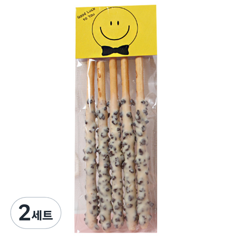 피크닉하우스 스마일 헤더텍 50p + opp 포장봉투 50p, 혼합 색상, 2세트