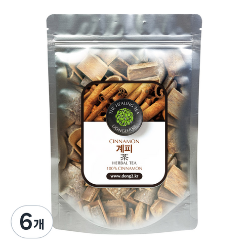 동이약초 계피 절, 150g, 6개