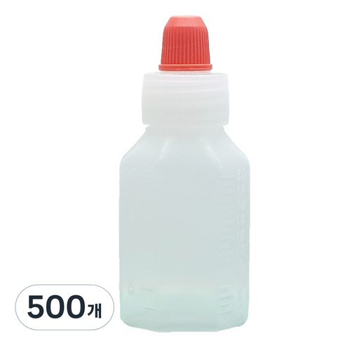 PE 20cc 말랑이 짧은 뚜껑 약병, 500개
