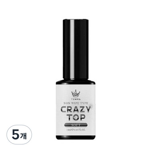 논와이프 크레이지 오버레이 탑젤 14ml, 소프트, 5개