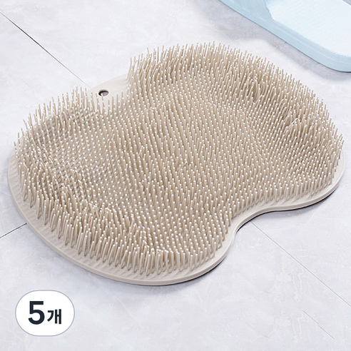 컬라피 발 브러쉬 매트 베이지 325g, 1개입, 5개