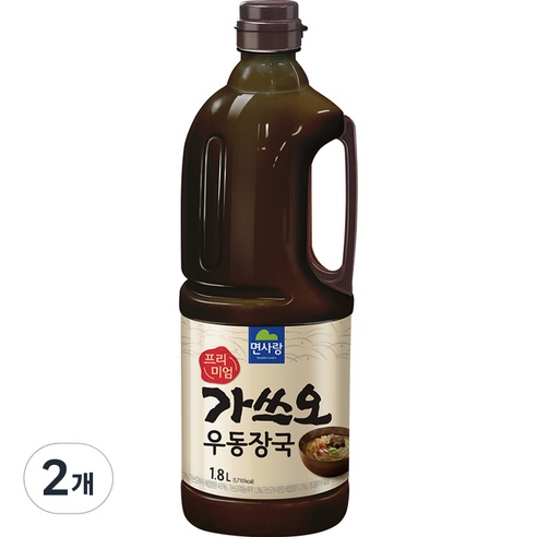 면사랑 프리미엄 가쓰오우동장국, 2개