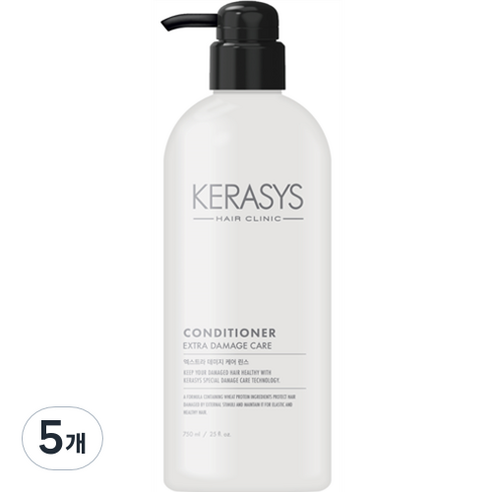 케라시스 엑스트라 데미지 케어 린스, 750ml, 5개