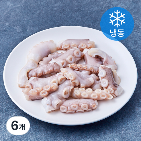 알찬해 절단낙지 (냉동), 6개, 200g