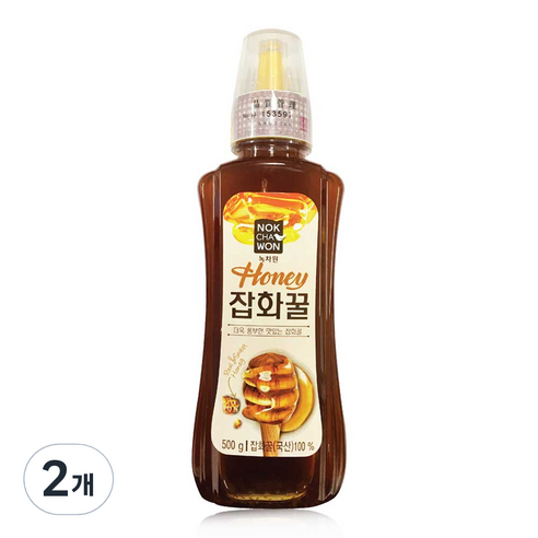녹차원 잡화 꿀, 500g, 2개