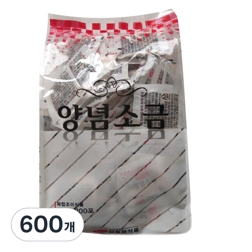신동원식품 양념소금, 3g, 600개
