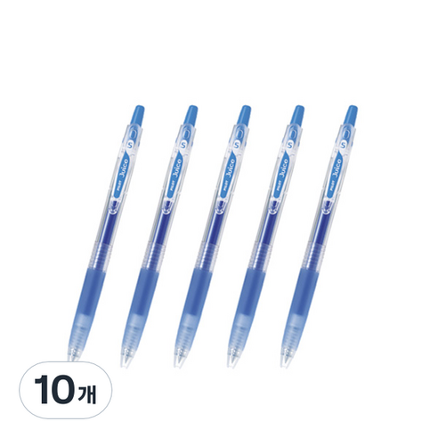 파이롯트 쥬스 젤잉크펜 0.5mm LJU-10EF, 스카이블루, 10개