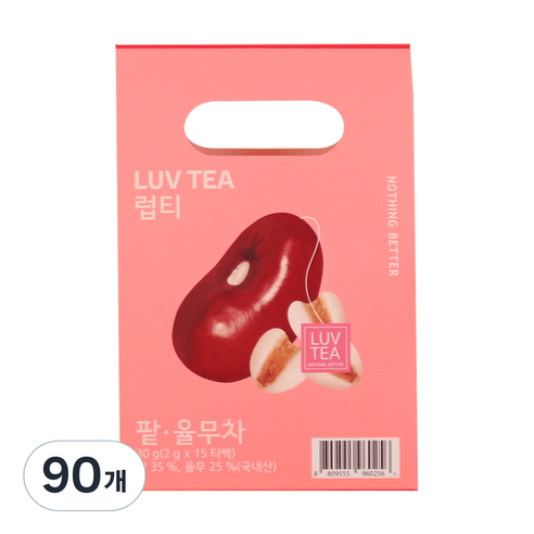 럽티 팥 팥율무차 티백, 2g, 90개, 90개