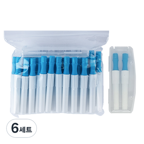 다덴 메디메이트 독일 코팅 치간칫솔I형 S 1.0mm, 50개, 6세트