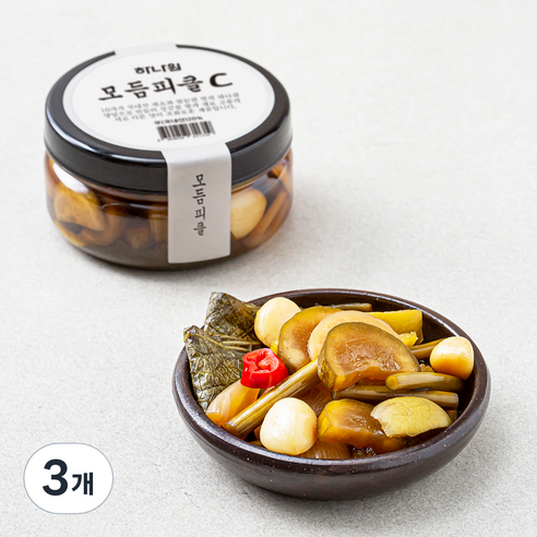 하나원 모듬피클 C, 180g, 3개