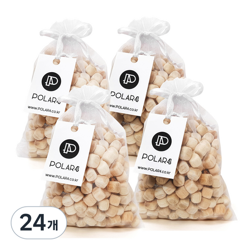 폴라포 편백 방향주머니, 90g, 24개