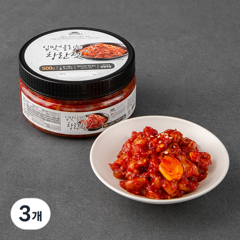 일미식품 창란젓, 500g, 3개