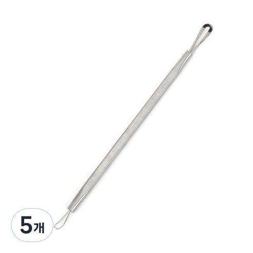 의료용 큐렛 피지 제거 압출 A타입 루프형, 5개