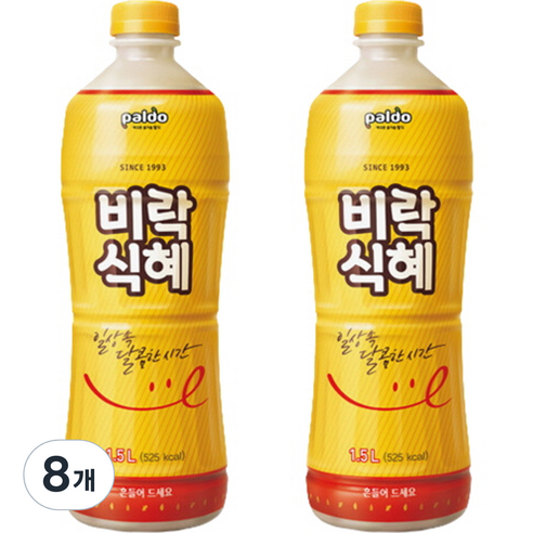 비락 식혜, 8개, 1.5L