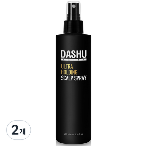 다슈 울트라 홀딩 스칼프 탈모증상완화 헤어스프레이, 200ml, 2개
